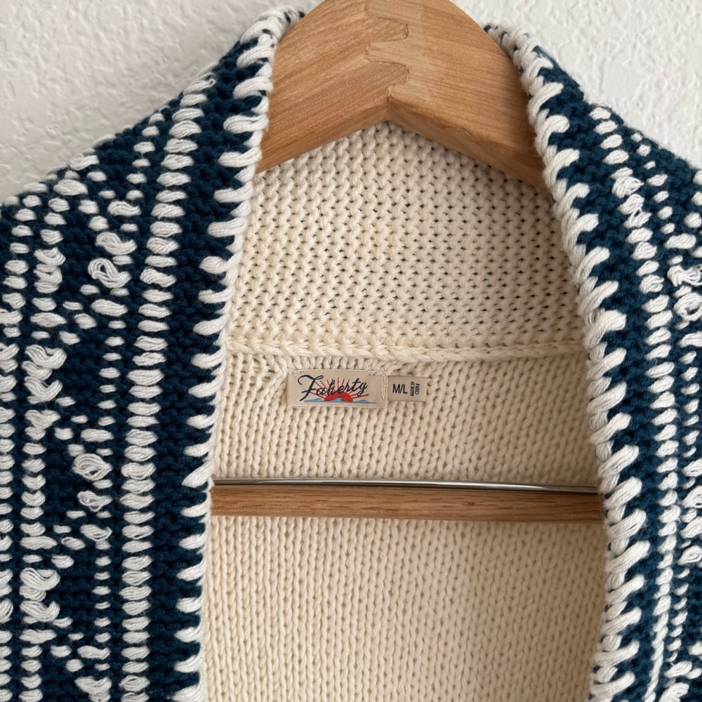 Faherty Rowan Cardigan - Picture 6 of 16